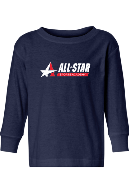 All-Star Sports Academy Toddler Long Sleeve T-Shirt Signature Lacrosse