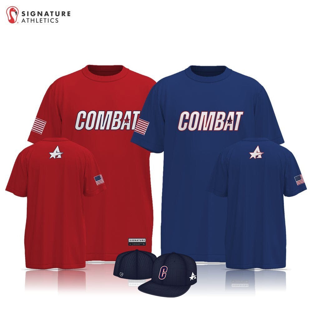 All Star Sports COMBAT Men's 3 Piece Player Package Signature Lacrosse