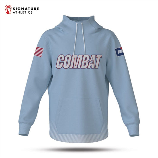 All Star Sports Dye Sub Scuba Hoodie Combat Futures Carolina Blue Signature Lacrosse
