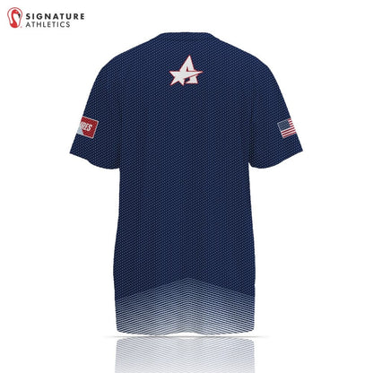 All Star Sports Sublimated Short Sleeve Jersey Combat Futures Navy Signature Lacrosse