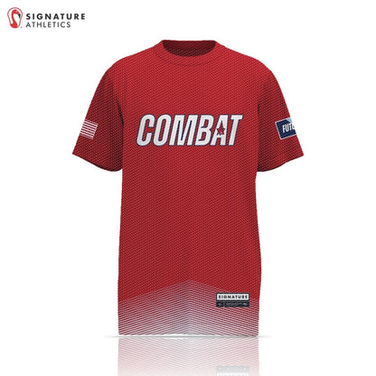 All Star Sports Sublimated Short Sleeve Jersey Combat Futures Red Signature Lacrosse
