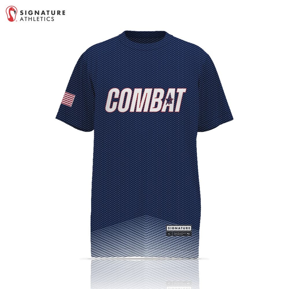 All Star Sports Sublimated Short Sleeve Jersey Combat Navy: N/A Signature Lacrosse