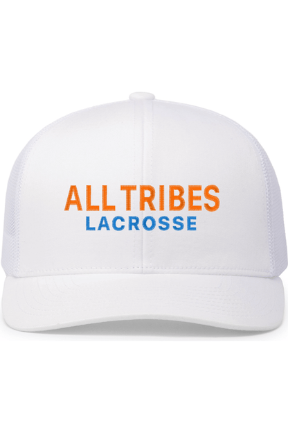 All Tribes Lacrosse Embroidered Trucker Hat Signature Lacrosse