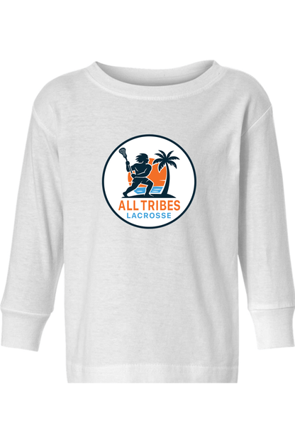 All Tribes Lacrosse Toddler Long Sleeve T-Shirt Signature Lacrosse
