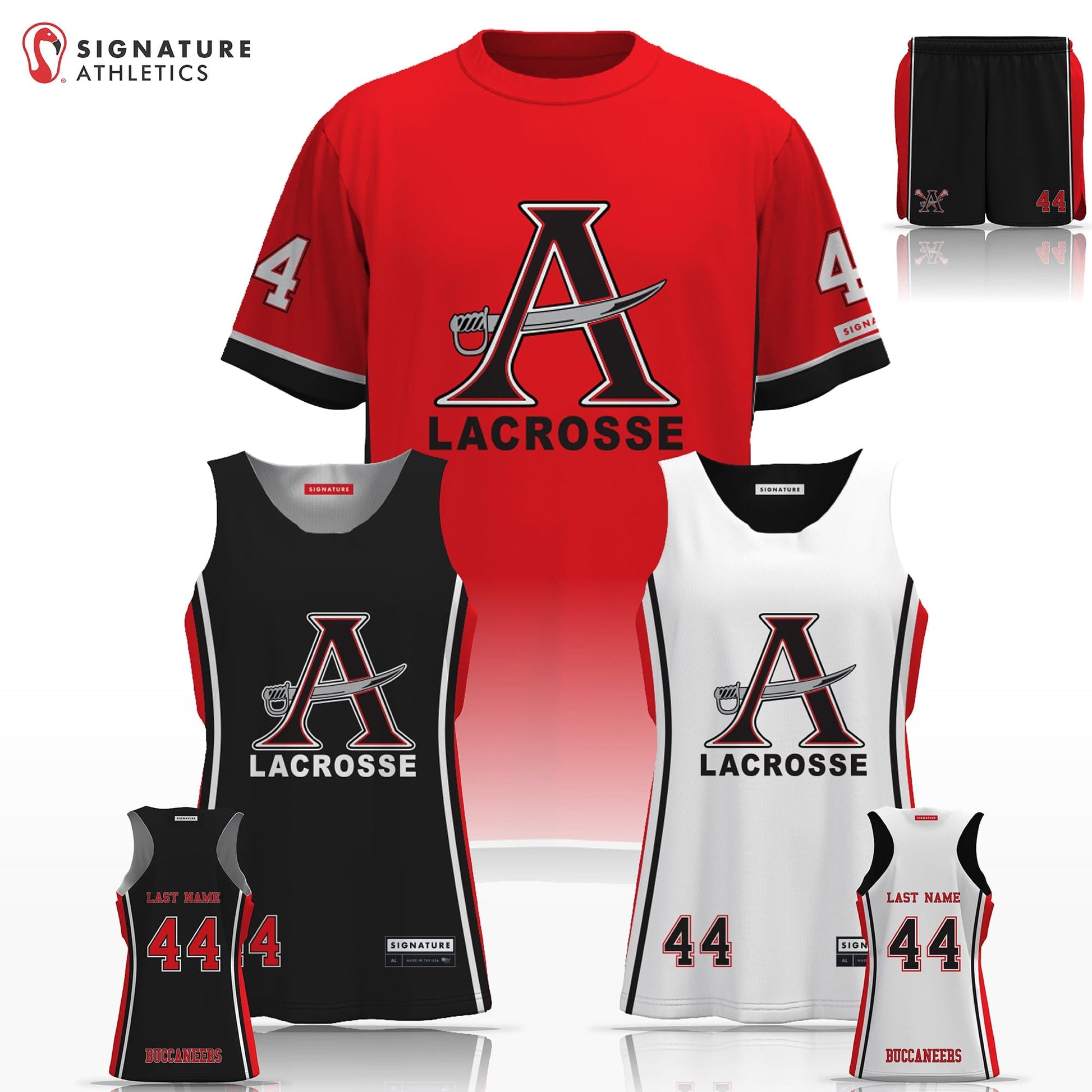 Allatoona Lacrosse Women's 3 Piece Player Game Package: Girls 7-8 Signature Lacrosse