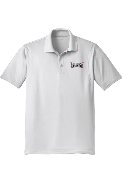Allegheny Wilds Adult Embroidered Athletic Polo Signature Lacrosse