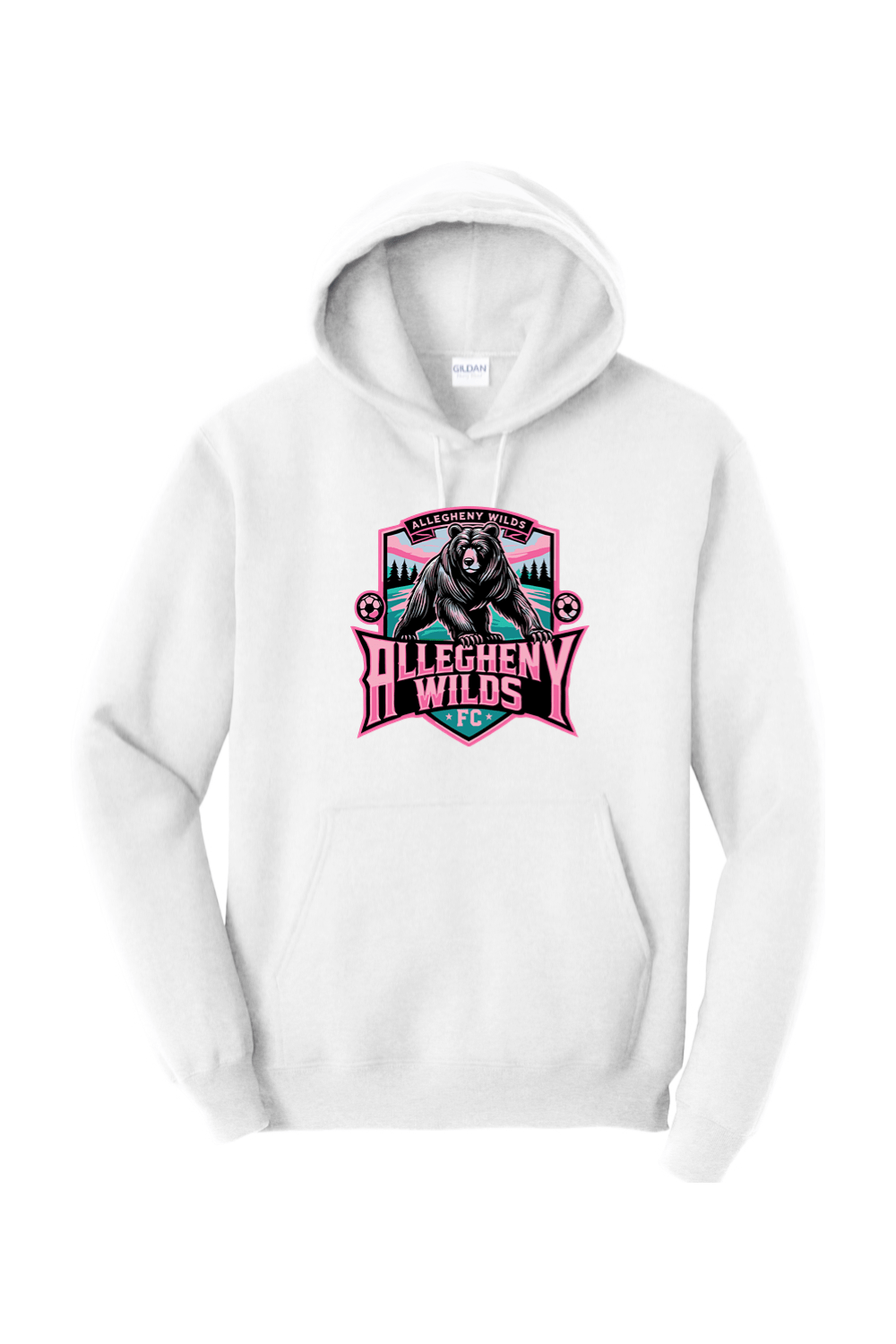 Allegheny Wilds Adult Heavyweight Hoodie Signature Lacrosse