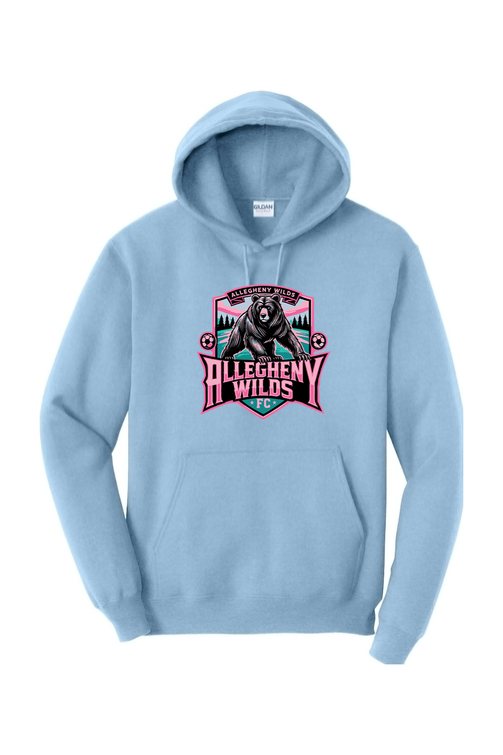 Allegheny Wilds Adult Heavyweight Hoodie Signature Lacrosse