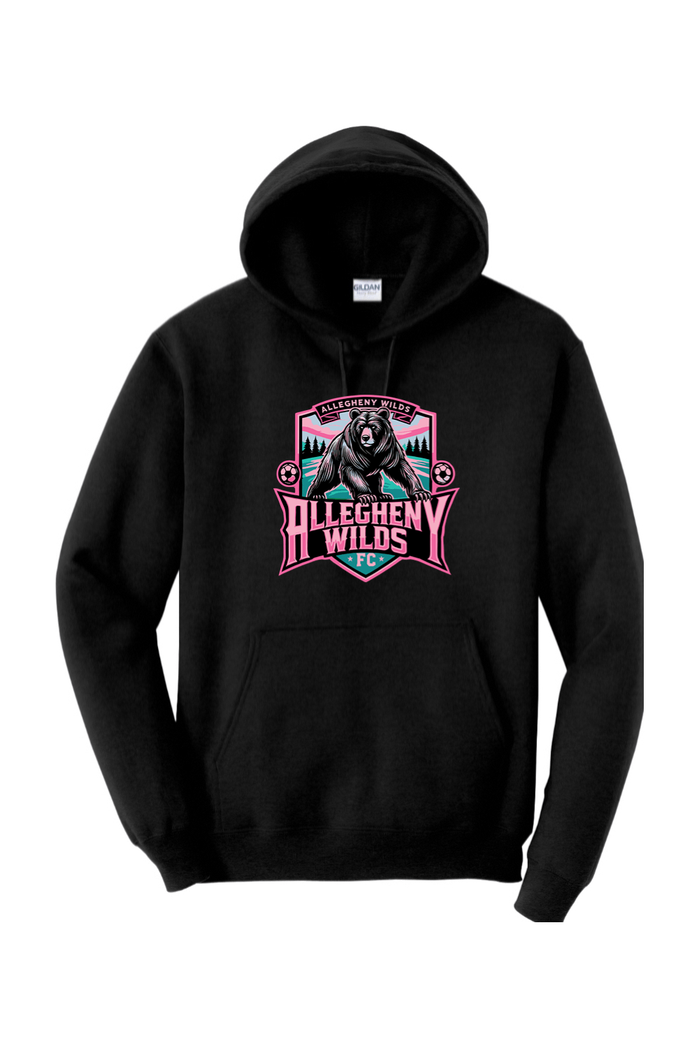 Allegheny Wilds Adult Heavyweight Hoodie Signature Lacrosse