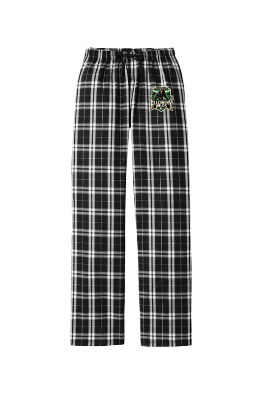 Allegheny Wilds Adult Women's Flannel Plaid Pants Signature Lacrosse