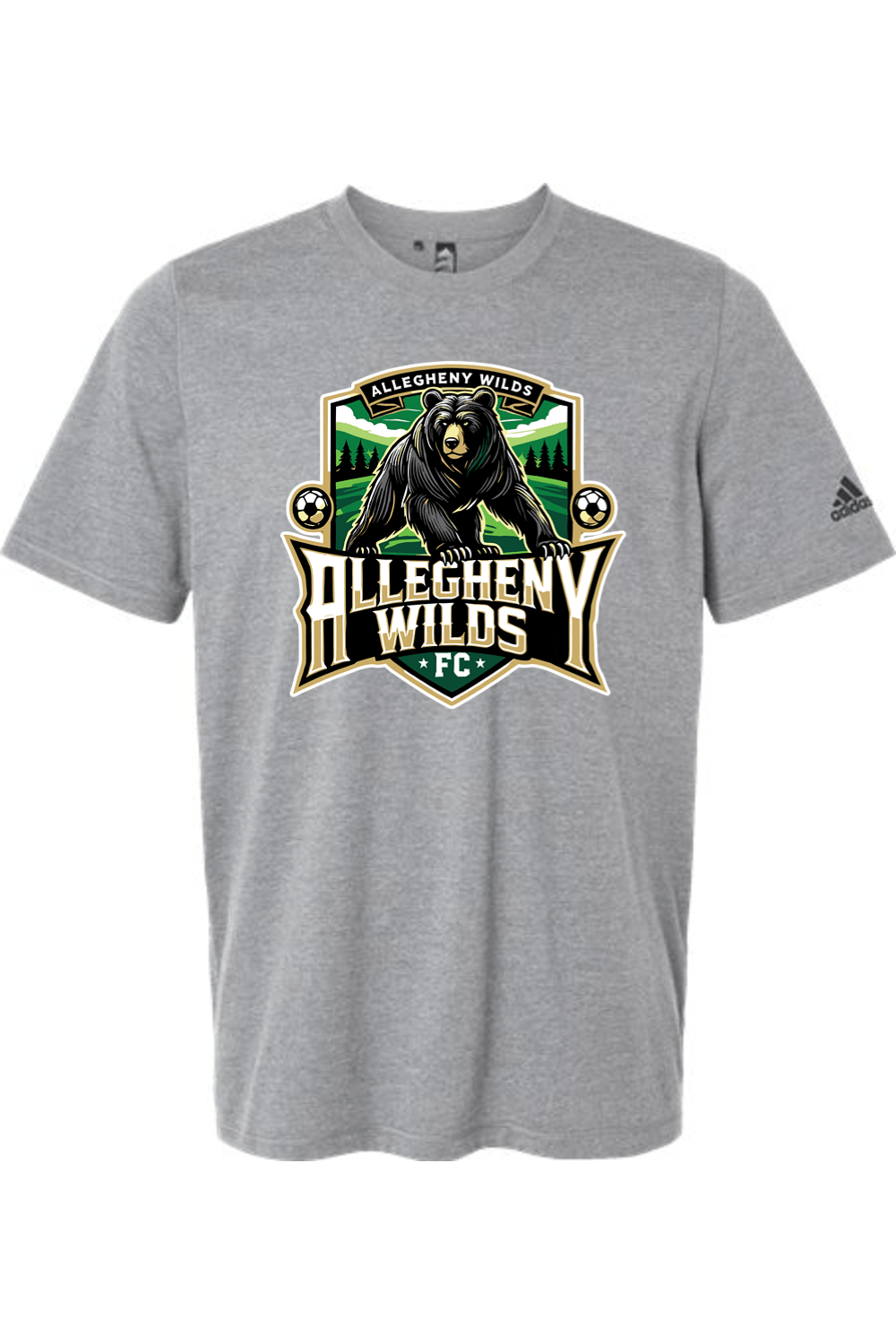 Allegheny Wilds Men's Blended T-Shirt Signature Lacrosse