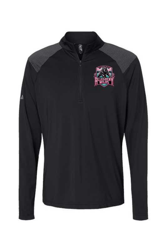 Allegheny Wilds Men's Shoulder Stripe Quarter-Zip Pullover Signature Lacrosse