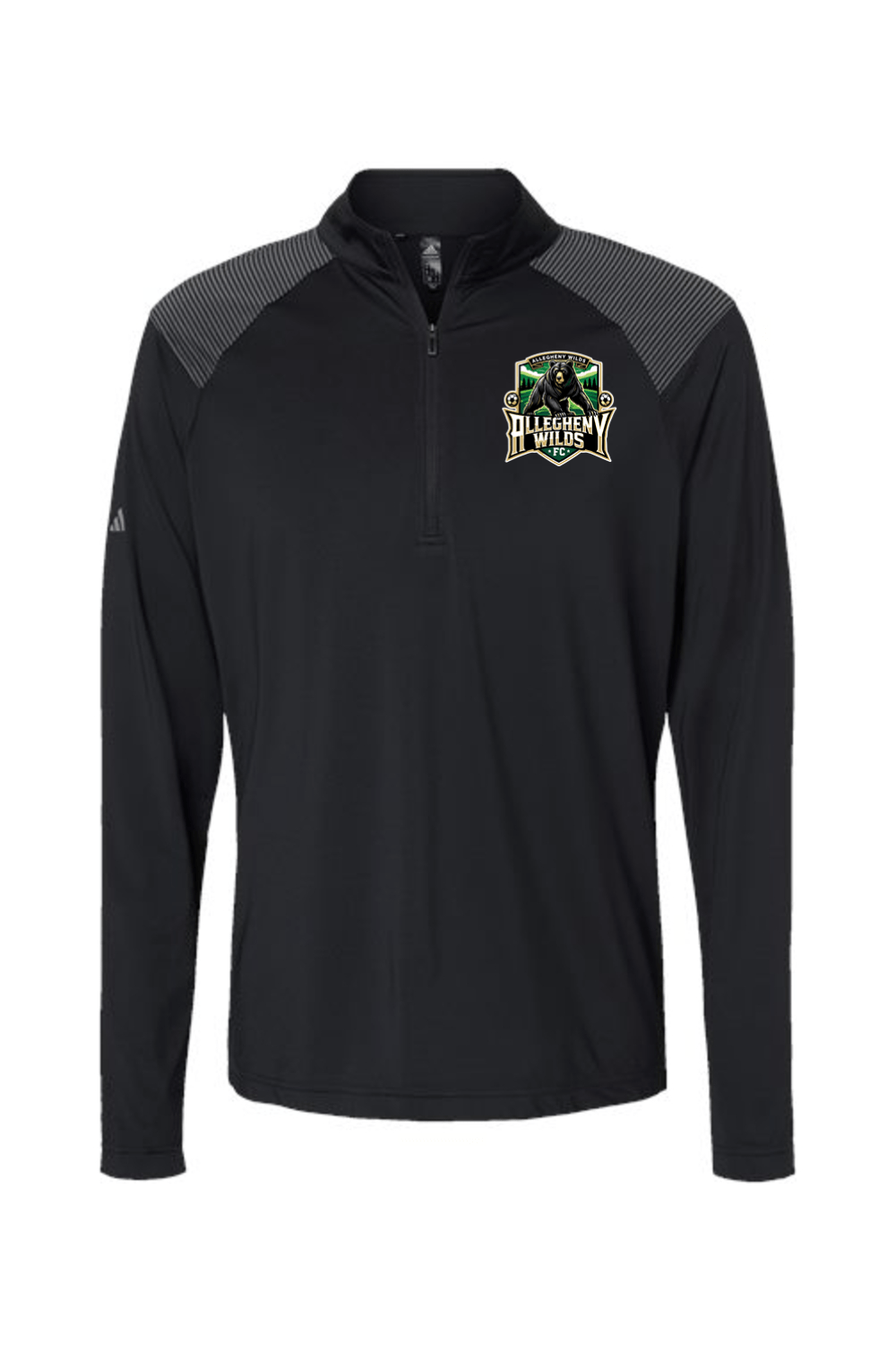Allegheny Wilds Men's Shoulder Stripe Quarter-Zip Pullover Signature Lacrosse