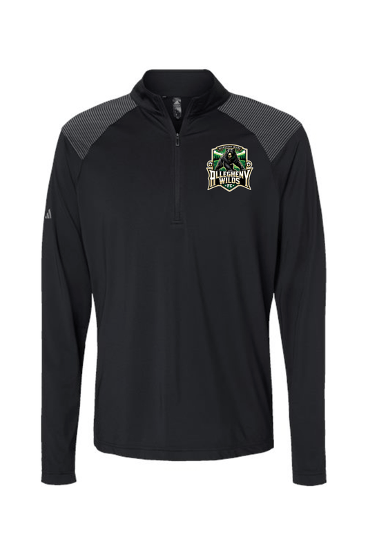 Allegheny Wilds Men's Shoulder Stripe Quarter-Zip Pullover Signature Lacrosse