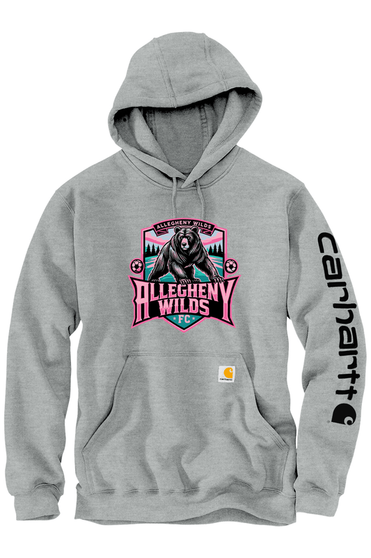 Allegheny Wilds Midweight Hooded Logo Sweatshirt Signature Lacrosse