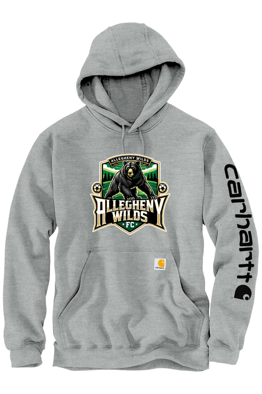 Allegheny Wilds Midweight Hooded Logo Sweatshirt Signature Lacrosse