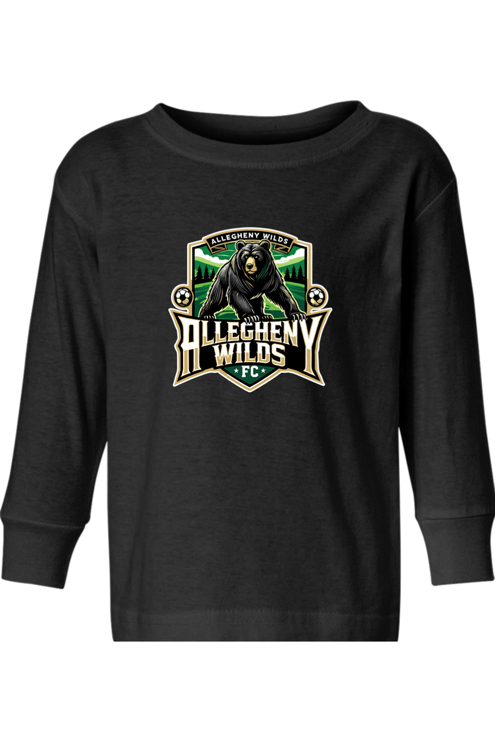 Allegheny Wilds Toddler Long Sleeve T-Shirt Signature Lacrosse