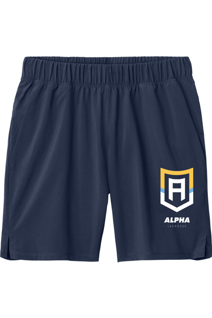 Alpha Lacrosse Adult Athletic Men's Shorts Signature Lacrosse