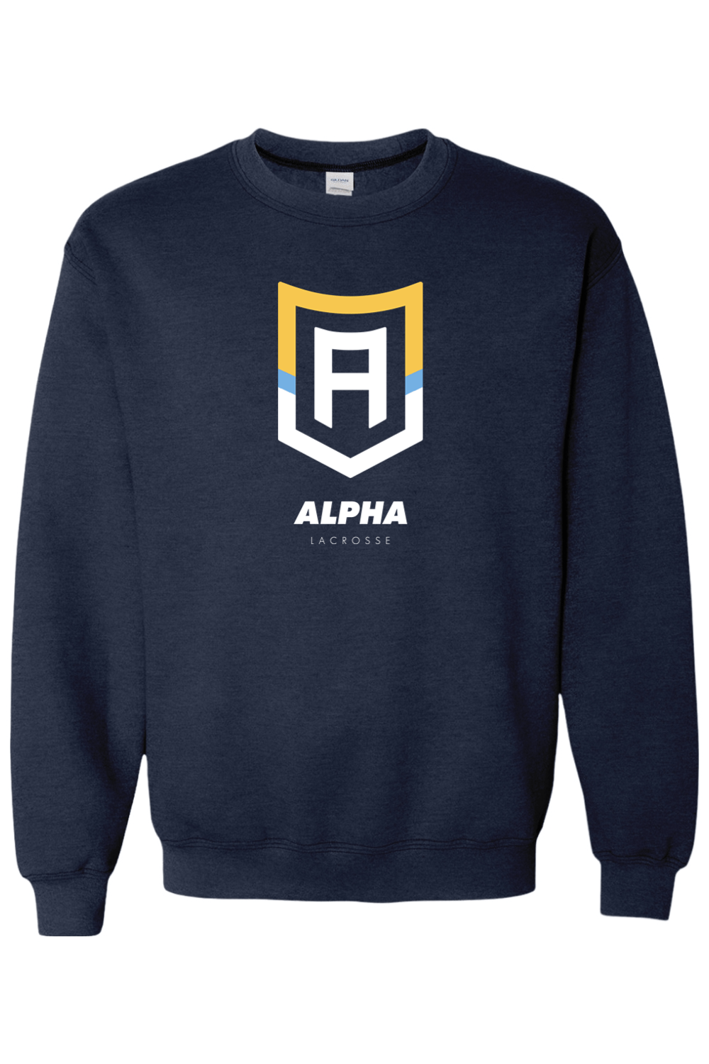 Alpha Lacrosse Adult Heavyweight Sweatshirt Signature Lacrosse