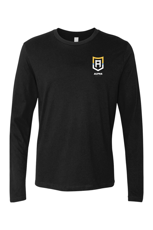 Alpha Lacrosse Adult Long Sleeve T-Shirt Signature Lacrosse