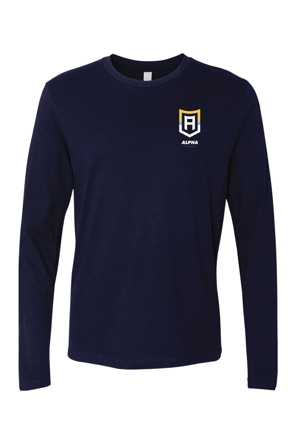 Alpha Lacrosse Adult Long Sleeve T-Shirt Signature Lacrosse