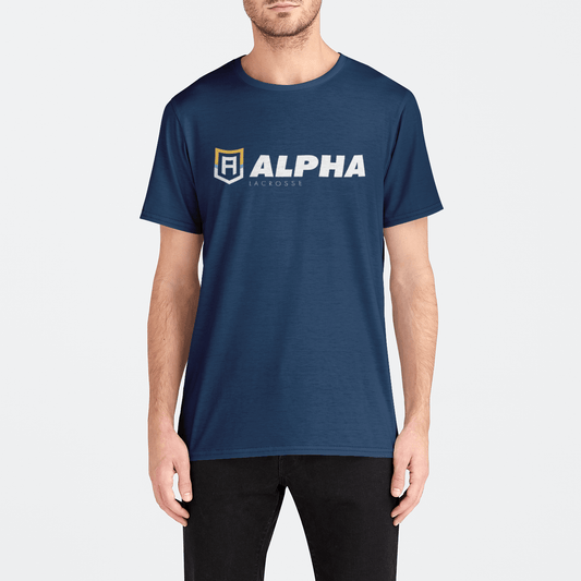 Alpha Lacrosse Adult Sublimated Athletic T-Shirt (Men's) Signature Lacrosse