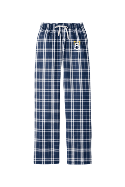 Alpha Lacrosse Adult Women's Flannel Plaid Pants Signature Lacrosse