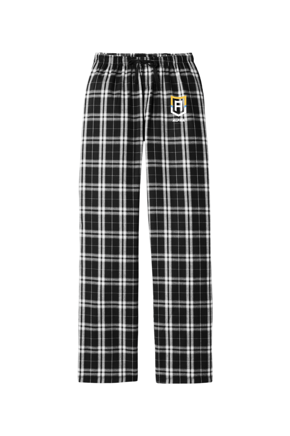 Alpha Lacrosse Adult Women's Flannel Plaid Pants Signature Lacrosse