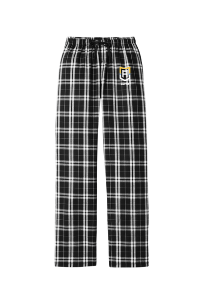 Alpha Lacrosse Adult Women's Flannel Plaid Pants Signature Lacrosse