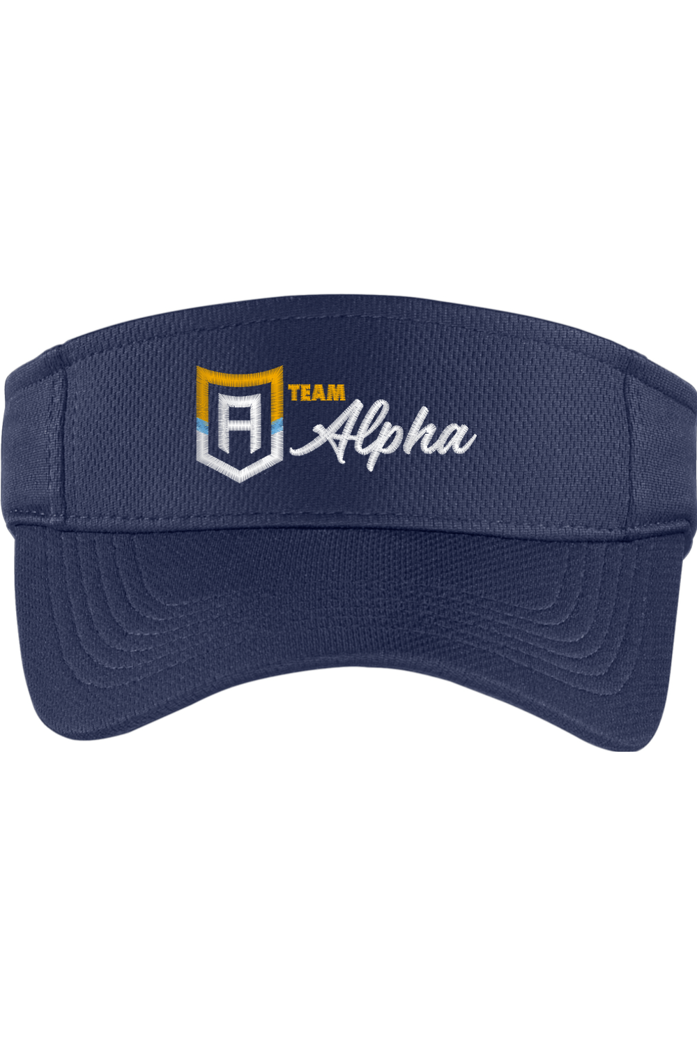 Alpha Lacrosse Embroidered Visor Signature Lacrosse