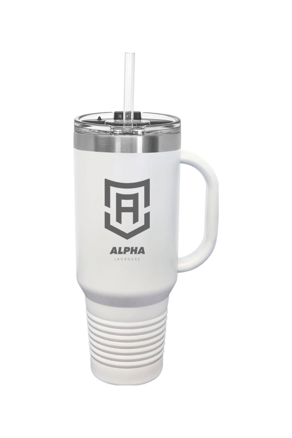 Alpha Lacrosse Insulated Travel Mug Signature Lacrosse
