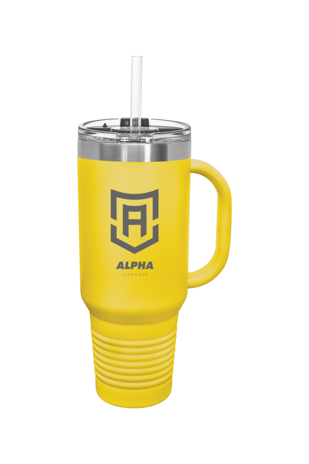 Alpha Lacrosse Insulated Travel Mug Signature Lacrosse