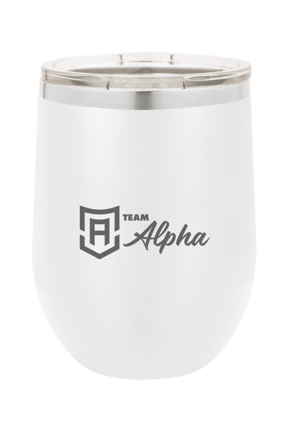 Alpha Lacrosse Insulated Wine Tumbler Signature Lacrosse