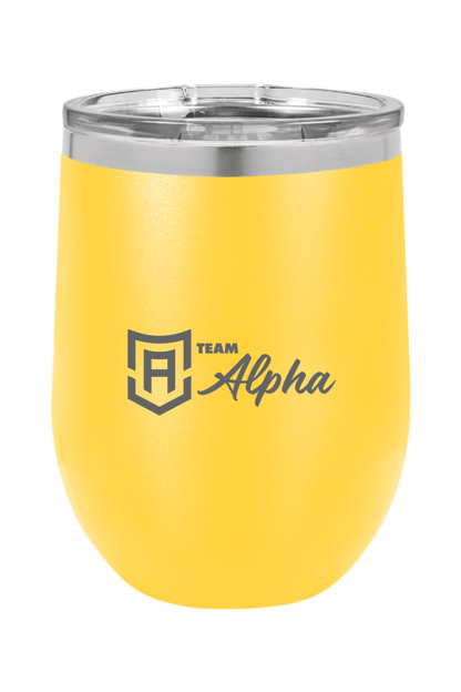 Alpha Lacrosse Insulated Wine Tumbler Signature Lacrosse