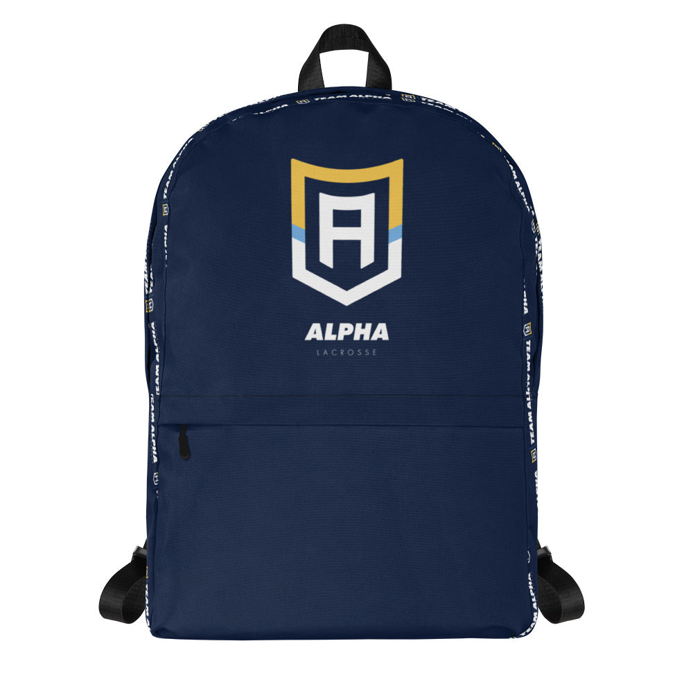Alpha Lacrosse Sublimated Travel Backpack Signature Lacrosse
