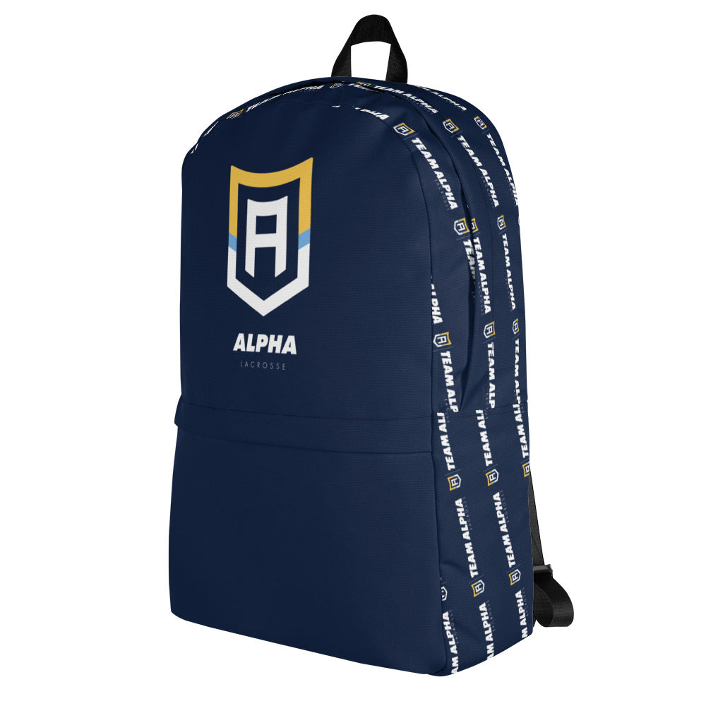 Alpha Lacrosse Sublimated Travel Backpack Signature Lacrosse