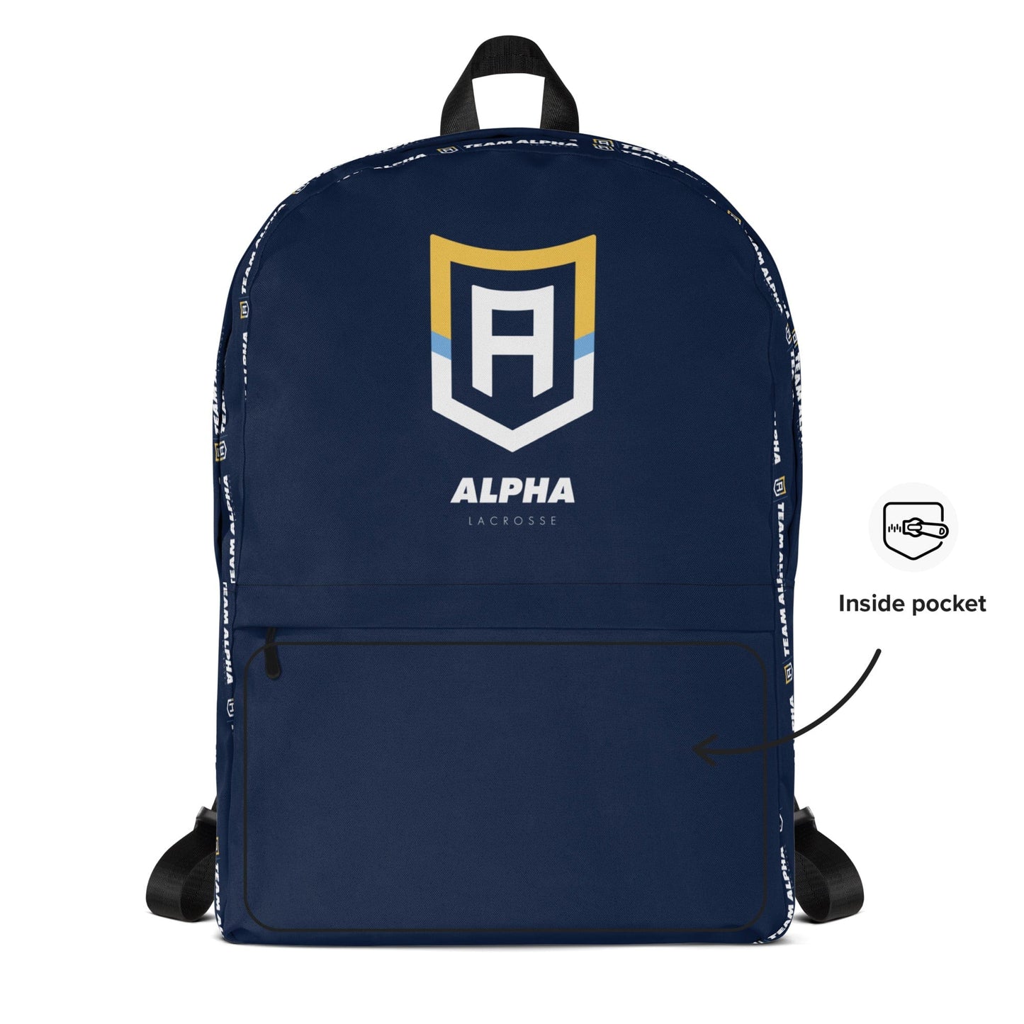 Alpha Lacrosse Sublimated Travel Backpack Signature Lacrosse