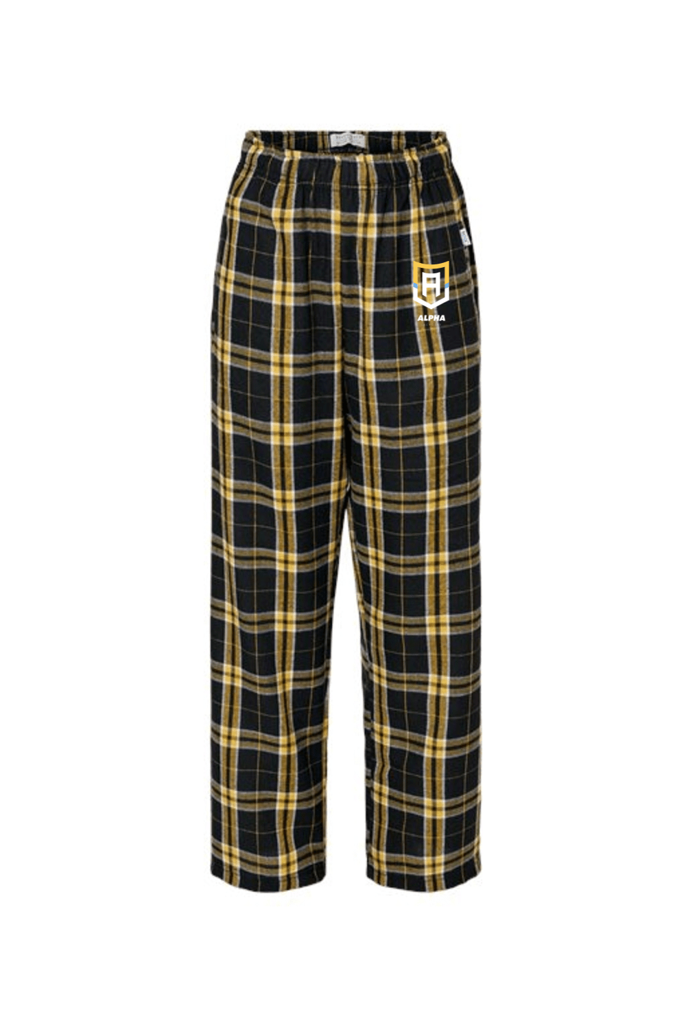 Alpha Lacrosse Youth Flannel Pants Signature Lacrosse