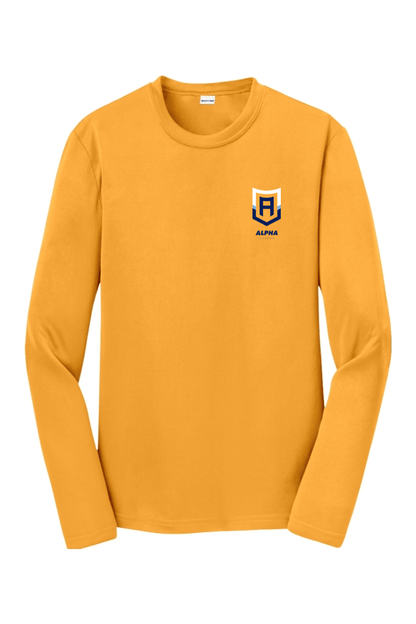 Alpha Lacrosse Youth Long Sleeve T-Shirt Signature Lacrosse