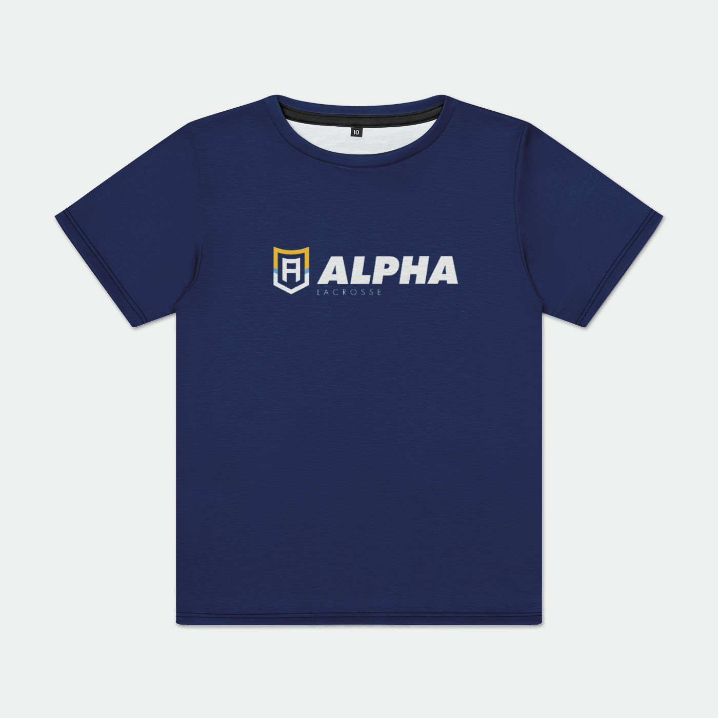 Alpha Lacrosse Youth Sublimated Athletic T-Shirt Signature Lacrosse