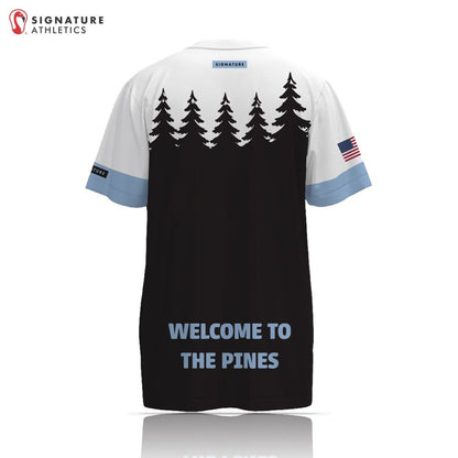 Alpine Eagles Men's Player Short Sleeve Pine Tech Tee Signature Lacrosse