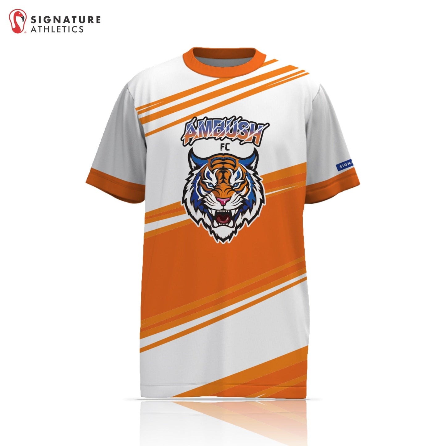 Ambush FC Men's White Soccer Jersey: Ambush FC Signature Lacrosse