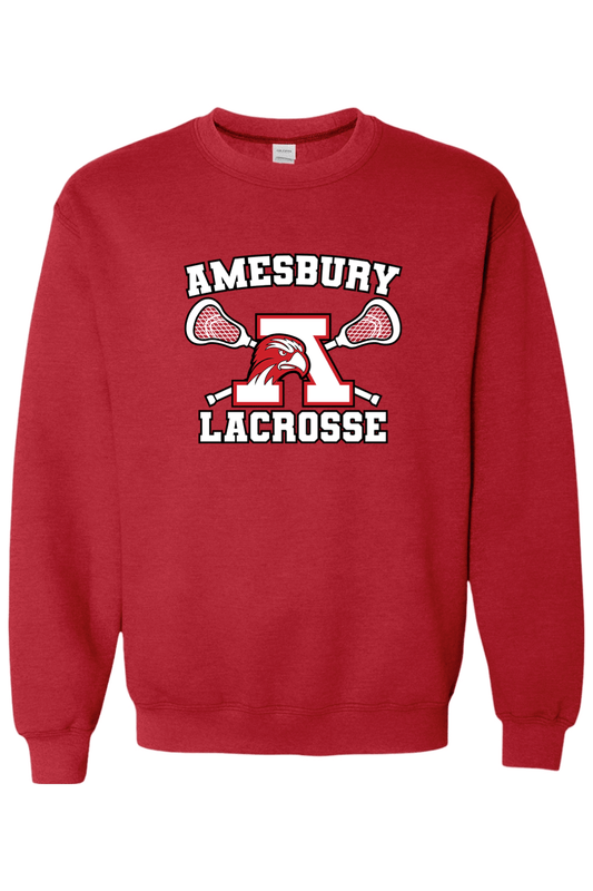 Amesbury Youth Lacrosse Adult Heavyweight Sweatshirt Signature Lacrosse