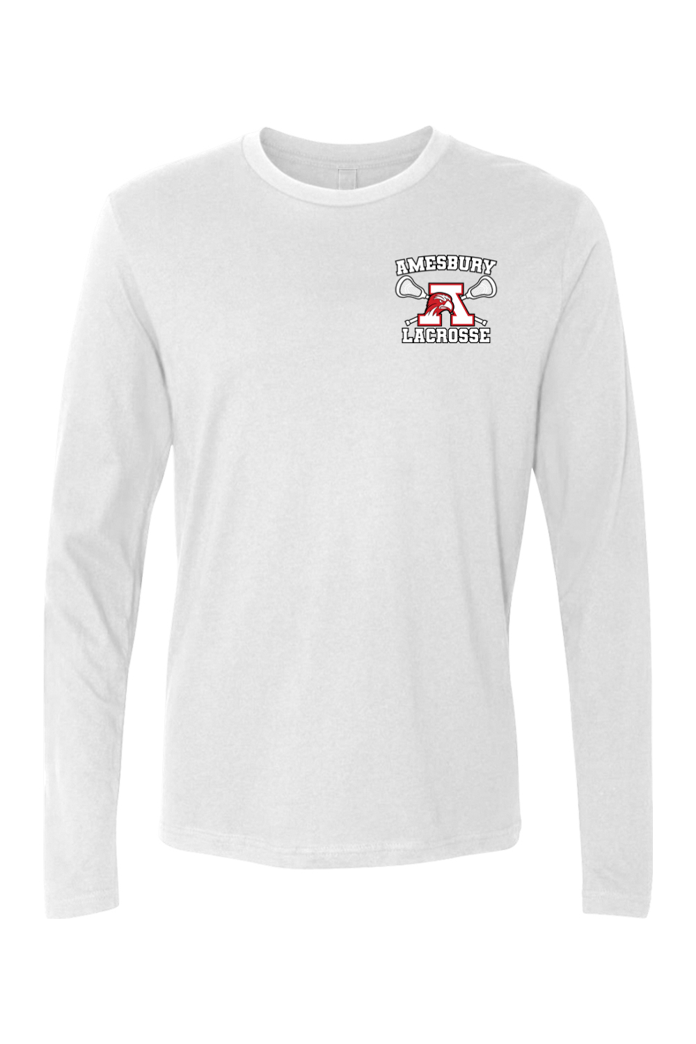 Amesbury Youth Lacrosse Adult Long Sleeve T-Shirt Signature Lacrosse