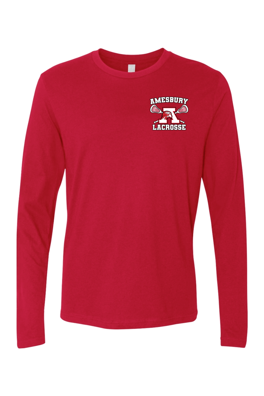 Amesbury Youth Lacrosse Adult Long Sleeve T-Shirt Signature Lacrosse