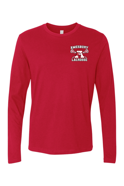 Amesbury Youth Lacrosse Adult Long Sleeve T-Shirt Signature Lacrosse