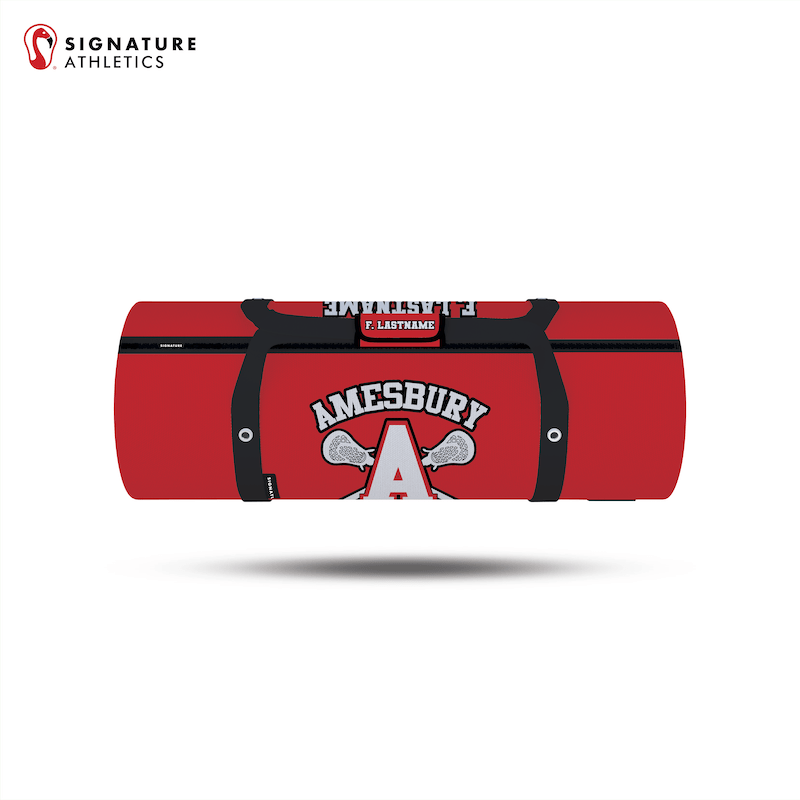 Amesbury Youth Lacrosse Customizable Large Equipment Duffel Bag Signature Lacrosse