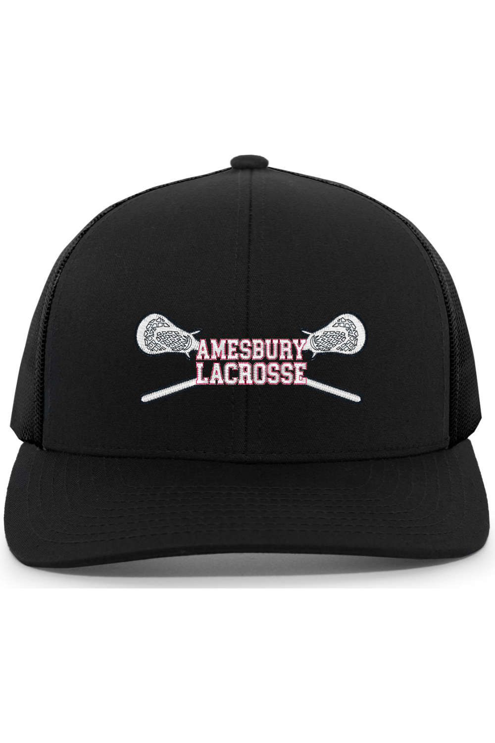 Amesbury Youth Lacrosse Embroidered Trucker Hat Signature Lacrosse