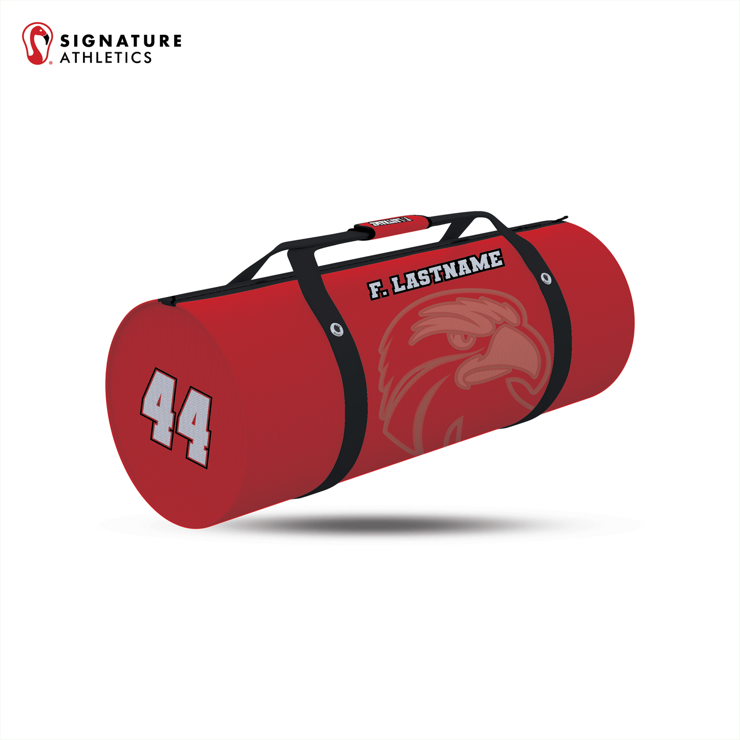 Amesbury Youth Lacrosse Light Customizable Large Equipment Duffel Bag Signature Lacrosse