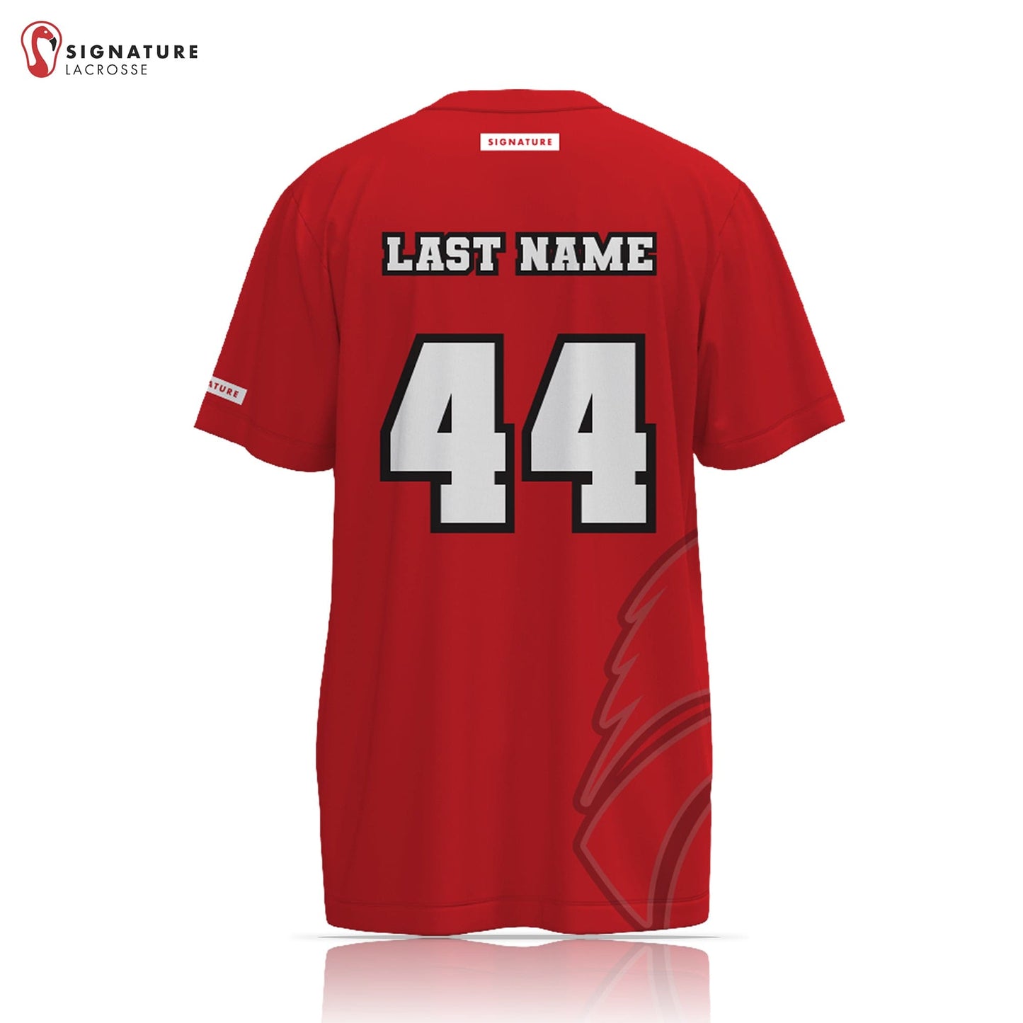 Amesbury Youth Lacrosse Player Short Sleeve Shooting Shirt Signature Lacrosse